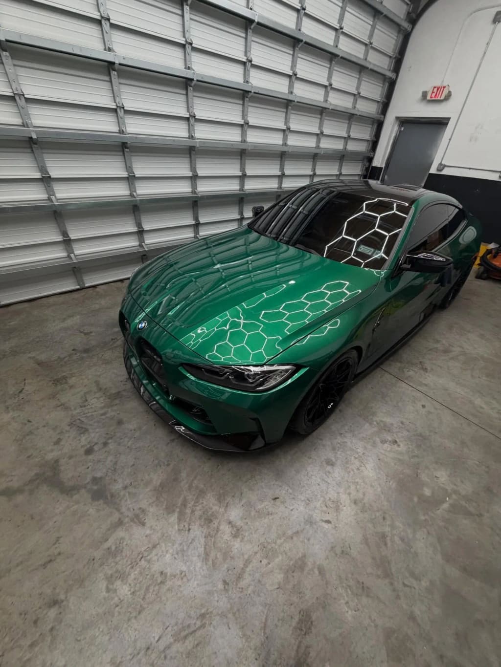 BMW with a glossy corrected finish
